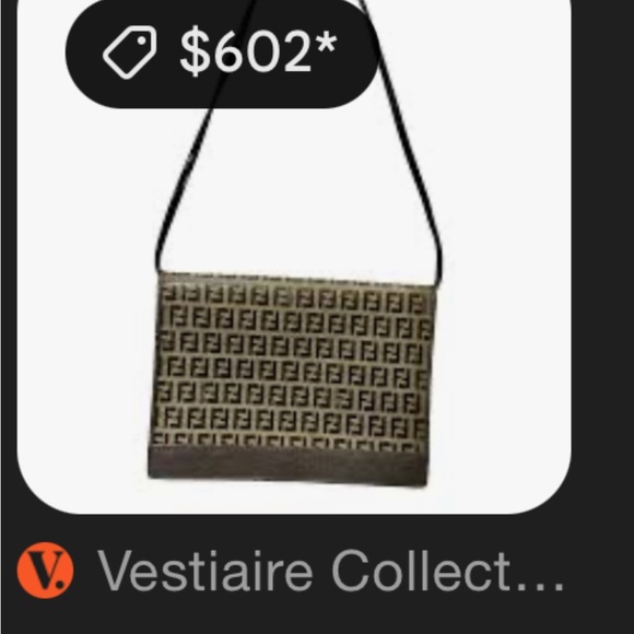 Fendi Navy and Black Shoulder Bag - Picture 11 of 12